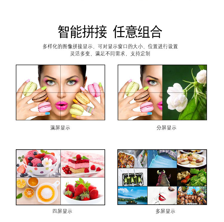 智能拼接，任意組合